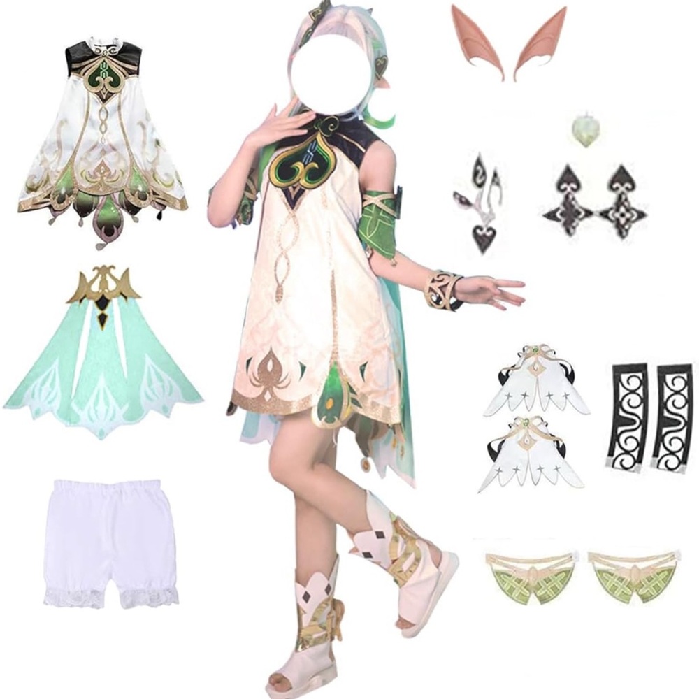 Cosplay Costume Characters Costume Outfit Set Game Cos for Genshin Fans